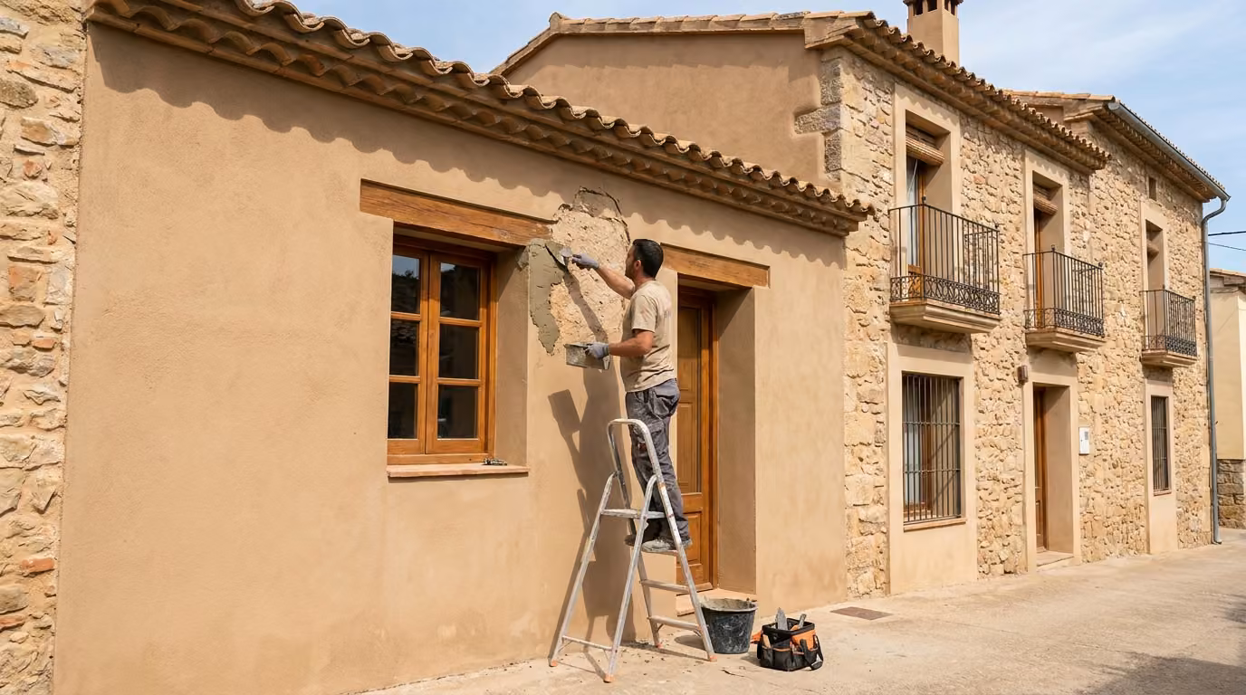 Reparación de fachadas en Viladecans